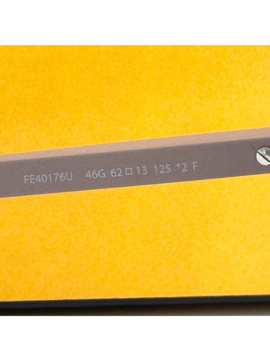 NEW FENDI SUNGLASSES FE40176U 46G LIMITED EDITION BEIGE WOMEN EYEWEAR main image 5